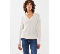 Selected Femme - Slfmaline Ls Knit V-Neck Noos Beige - Abbigliamento XS Beige