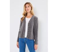 Selected Femme - SLFMALINE NEW LS KNIT SHORT CARDI NOOS Nero - Abbigliamento XS Nero