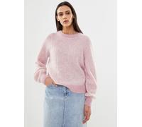 Selected Femme - Slfmejse Ls Knit O-Neck Rosa - Abbigliamento S Rosa