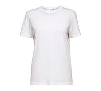 SELECTED FEMME Slfmyessential SS O-Neck Tee Noos T-Shirt, Bianco, M Donna
