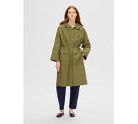 Selected Femme - Slfphiline Parka Coat B Verde - Abbigliamento 40 Verde