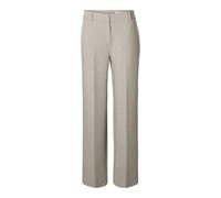SELECTED FEMME Slfrita MW Wide Pant Mel Noos, Island Fossil, 40W x 32L Donna