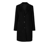 SELECTED FEMME Slfsasja Lano Coat Noos, Nero, 46