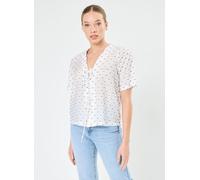 Selected Femme - Slfzura Ss Top B Bianco - Abbigliamento 40 Bianco
