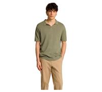SELECTED FEMME Slhmattis SS Knit Sun Open Polo Noos, Vetiver, L Uomo