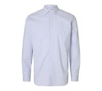 Selected Camicia SLHSLIM-Performance Blu colomba/Bianco Uomo Taglia M