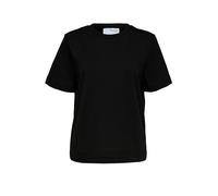 SELECTED FEMME T-shirt Boxy Fit SLFESSENTIAL nero | S