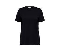 Selected Femme - T-shirt nera-Nero XS