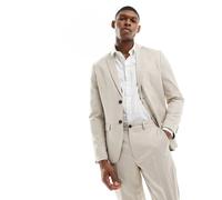 Selected - Giacca da abito slim fit beige-Neutro 46