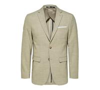 Selected Homme - Slhslim-Oasis Linen Blz B Noos Beige - Abbigliamento 46 Beige