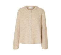 SELECTED FEMME Slflulu New LS Knit Cardigan Noos, Betulla, S