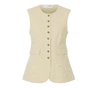 SELECTED Gilet 'SLFIluna' crema Donna SELECTED L