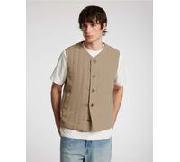 Selected - Gilet trapuntato marrone XXL
