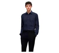 SELETED HOMME Slhslim-Performance Shirt LS Noos Camicia, Blu, L Uomo