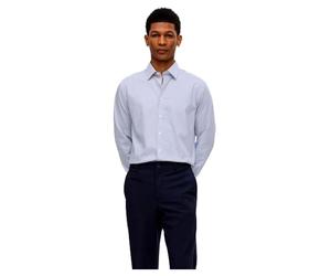 SELECTED HOMME Camicia da Uomo Slim Fit, True Navy, XL