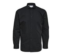 Selected Ethan Cut Away Slim Long Sleeve Shirt Blu L Uomo