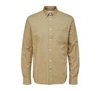 Selected Homme - Camicia - - Shirts - Uomo - Beige - L
