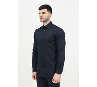 SELECTED HOMME Camicie Uomo Nero Camicia manica lunga Camicia a manica lunga ner