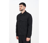 SELECTED HOMME Giacche e Gilet Uomo Nero Camicia manica lunga Camicia a manica l
