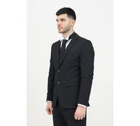 SELECTED HOMME Giacche e Gilet Uomo Nero Giacca monopetto nera da uomo Primaver