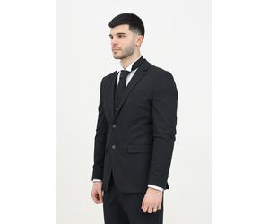 SELECTED HOMME Giacche e Gilet Uomo Nero Giacca monopetto nera da uomo Primaver