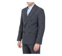 Selected Homme, ,Jackets ,Uomo ,Grigio ,S Giacca in misto lana a doppiopetto