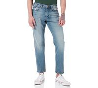 SELECTED HOMME Jeans da Uomo Straight Fit 196, Mix Blu Chiaro, 44 IT (30W/32L)