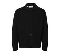 SELECTED HOMME Knitted Cardigan Relaxed Fit Black M Black M