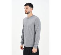 SELECTED HOMME Maglieria e Cardigan Uomo Grigio Maglia girocollo Maglioncino gir