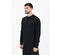 SELECTED HOMME Maglieria e Cardigan Uomo Nero Maglia girocollo Maglioncino giroc