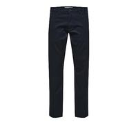 Selected Homme Male Chino 175 Slim Fit Flex, Zaffiro Scuro., 33W x 32L