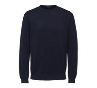 SELECTED HOMME Pullover 'SLHBerg' navy, Taglia L