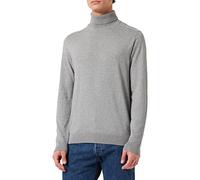 SELECTED HOMME Male Pullover Pima in Cotone, Melange Grigio Medio, L