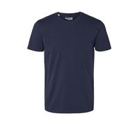 T-shirt Selected maniche corte Girocollo Newpima Bleu 2XL