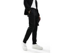Selected Homme - Pantaloni da abito slim neri-Nero W32 L34