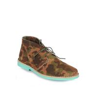 SELECTED HOMME SEL Leon Camo 16030885, Stivaletti Uomo, Multicolore (Mehrfarbig (Green)), 44