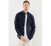 Selected Homme - Shslomrick-Poplin Shirt Ls Noos Blu - Abbigliamento L Blu