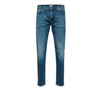 SELECTED HOMME Slh175-slimleon 31601 M.Blue Soft W Noos Jeans, Media Blu Denim, 50 IT (36W/32L) Uomo