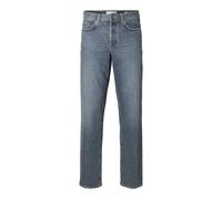SELECTED HOMME Slh190-Regular Tape Cole 3070 M.B Noos, Blu Denim, 44 IT (30W/32L) Uomo