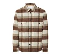 SELECTED Giacca di mezza stagione 'SLHARCHIVE' marrone / grigio chiaro Uomo SELECTED L