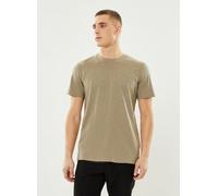 Selected Homme - SLHASPEN SLUB SS O-NECK TEE NOOS Verde - Abbigliamento XXL Verde