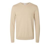 SELECTED HOMME Slhberg Crew Neck Noos Maglione Lavorato a Maglia, Oatmeal. Dettagli: Melange, XL Uomo