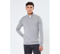 Selected Homme - Slhberg Half Zip Cardigan B Noos Grigio - Abbigliamento M Grigio