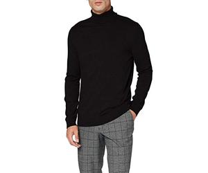 Selected Homme Slhberg Roll Neck B Noos Sweater, Nero (Black), XXL