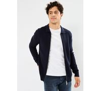 Selected Homme - Slhdane Ls Knit Structure Cardigan Noos Blu - Abbigliamento M Blu