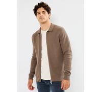 Selected Homme - Slhdane Ls Knit Structure Cardigan Noos Marrone - Abbigliamento XL Marrone