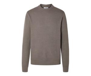 SELECTED HOMME Slhdane LS Knit Structure Crew Neck Noos Maglione da Uomo, Morel., M