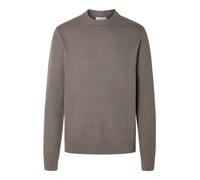 SELECTED HOMME Slhdane LS Knit Structure Crew Neck Noos Pullover, Morel, L Uomo
