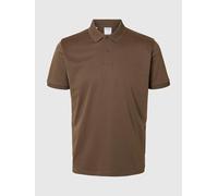 SELECTED HOMME Slhfave Button SS Polo Noos, Morel, S Uomo