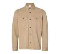 SELECTED HOMME Giacca di mezza stagione 'SLHJackie' beige, Taglia S